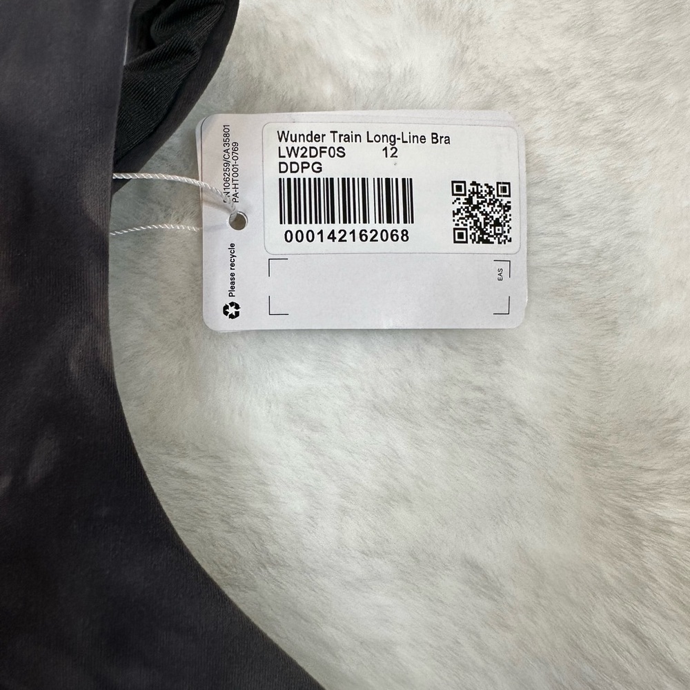 Lululemon Athletica Charcoal Sports Bra - Picture 2 of 5
